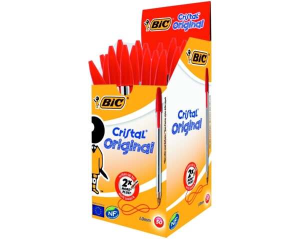 BIC® Cristal Original Bolígrafo Rojo - Imagen 4
